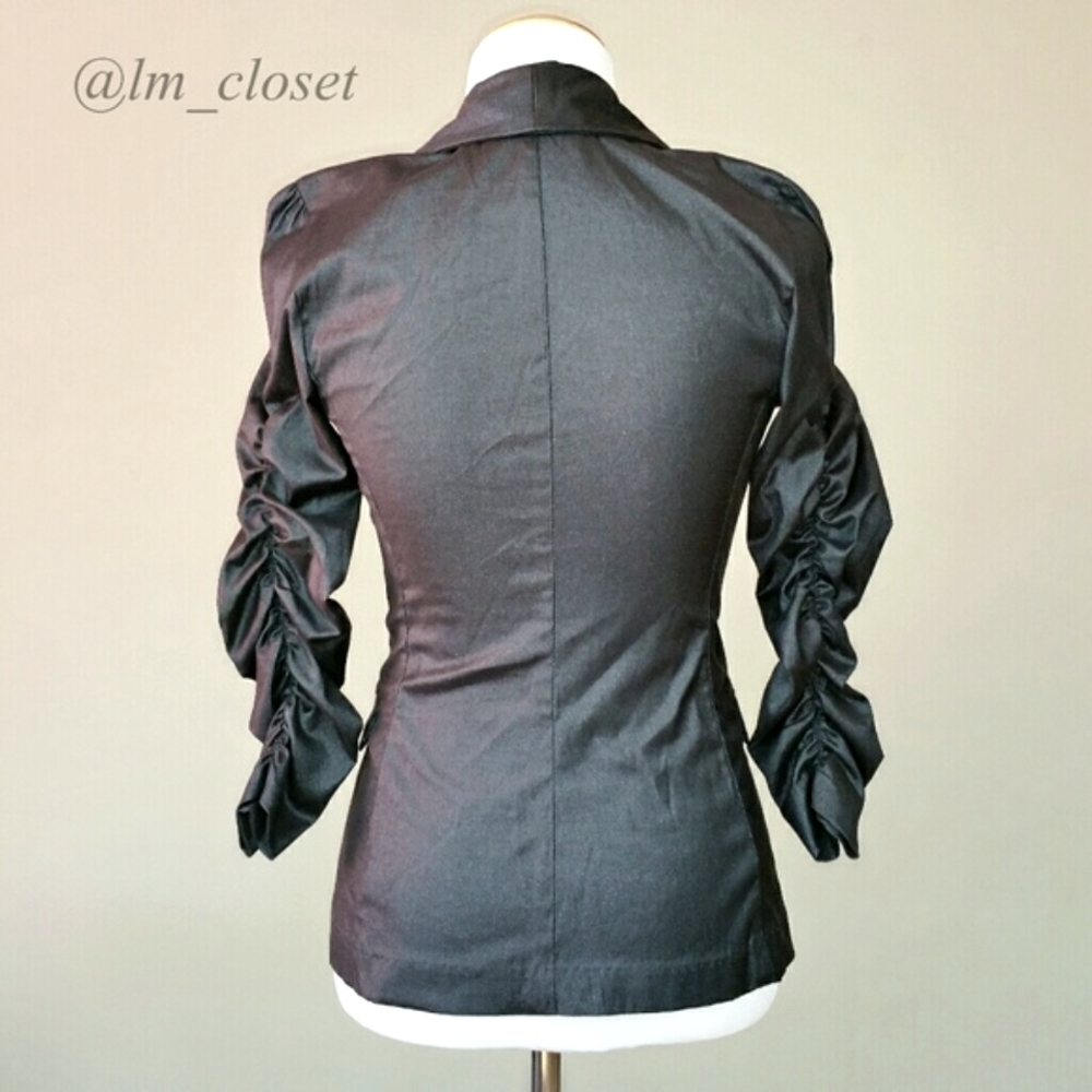 Long Blazer - Gray - Picture 6 of 8